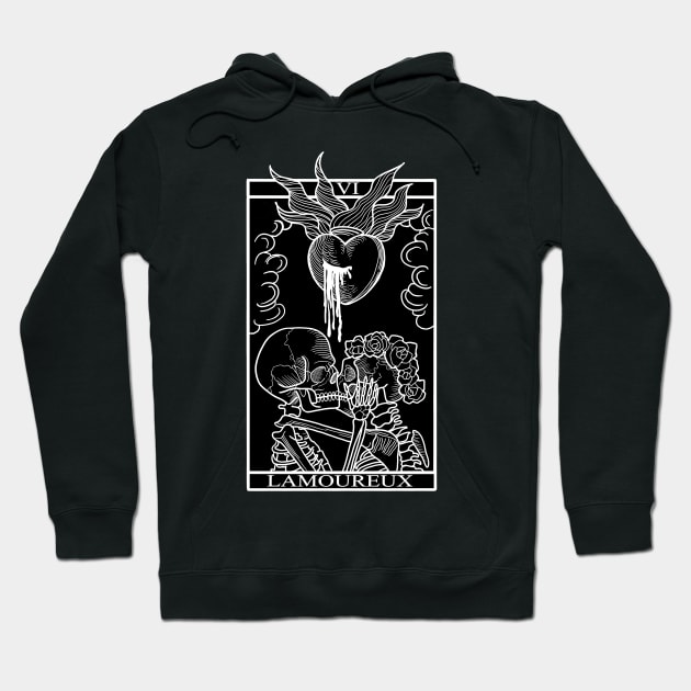 Tarot card: the lovers Hoodie by Blacklinesw9